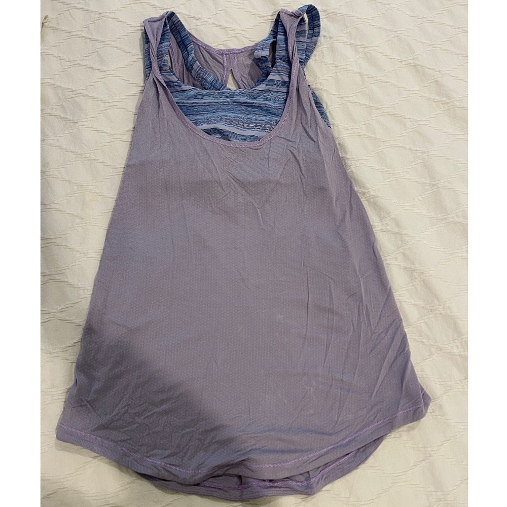 Women’s Lululemon workout tank top with built-in bra